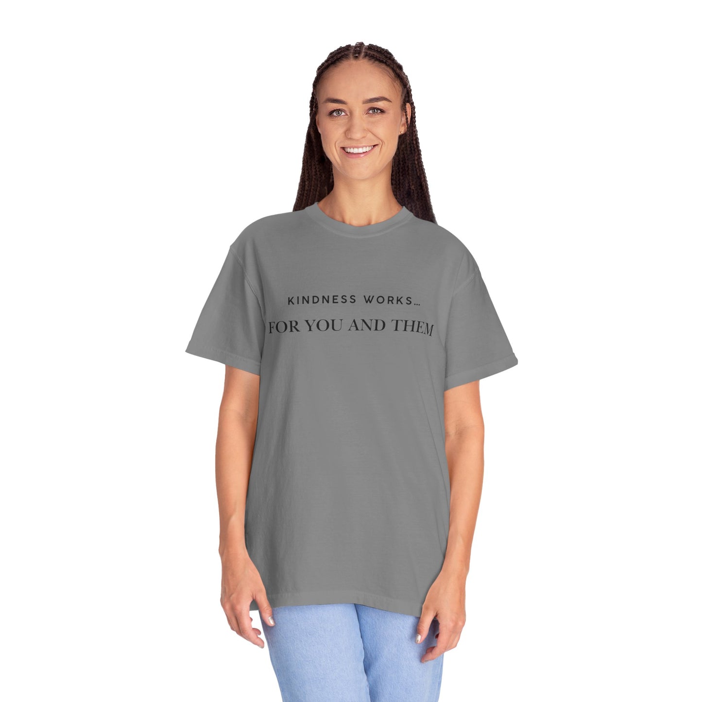 Kindness Quote Unisex Tee, Soft Cotton T-Shirt for Everyday Wear, Gift for Friends, Motivational Apparel, Casual Style, Positive Vibes