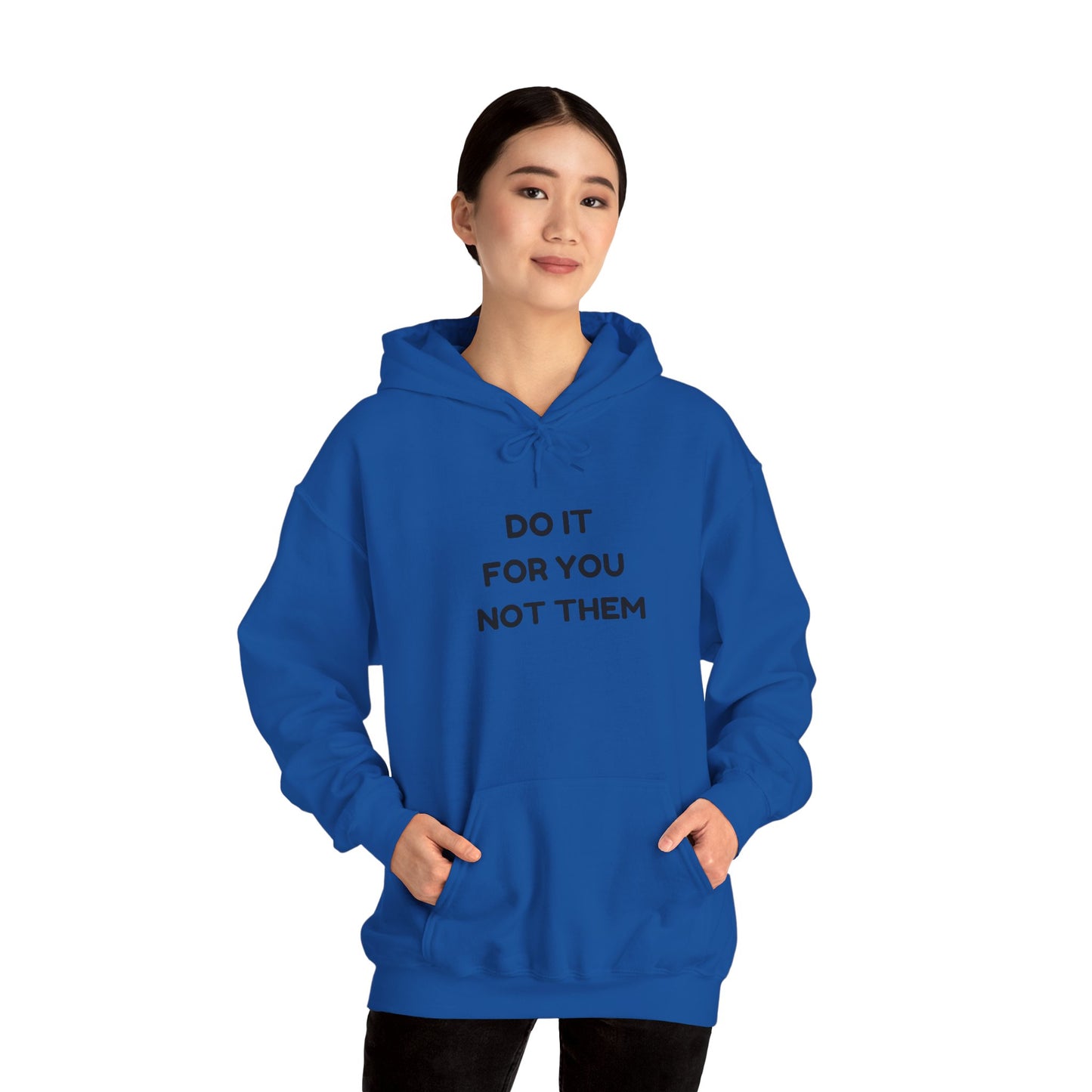 Motivational Hoodie for Self-Love, Unisex Sweatshirt, Cozy Gift for Friends, Inspiring Apparel, Perfect for Relaxation