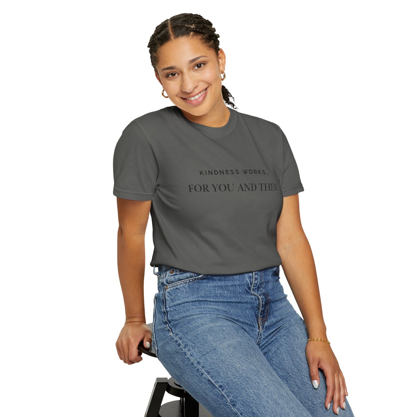Kindness Quote Unisex Tee, Soft Cotton T-Shirt for Everyday Wear, Gift for Friends, Motivational Apparel, Casual Style, Positive Vibes