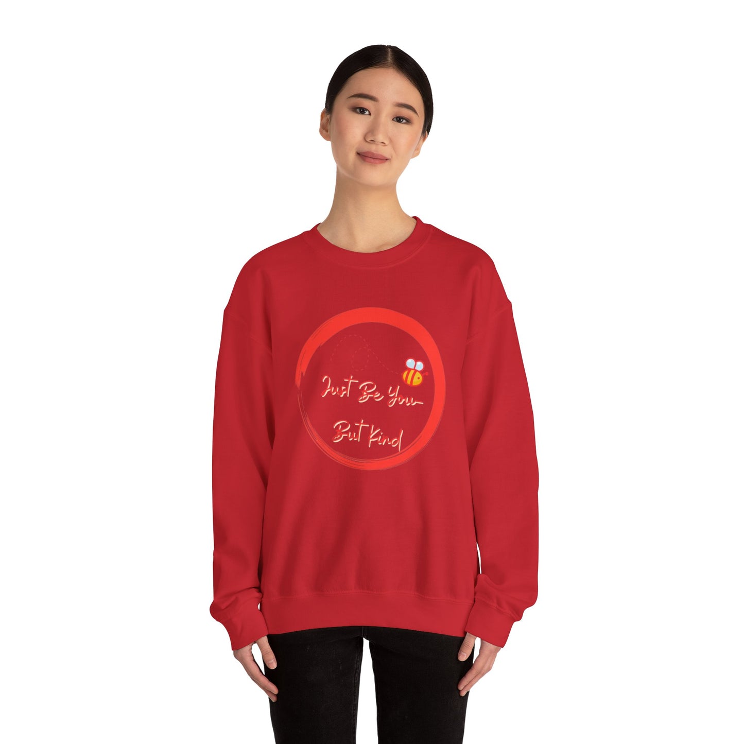Cute Bee Inspirational Sweatshirt, Cozy Gift for Friends, Unisex Crewneck, Spring Vibe, Bee Lover Apparel