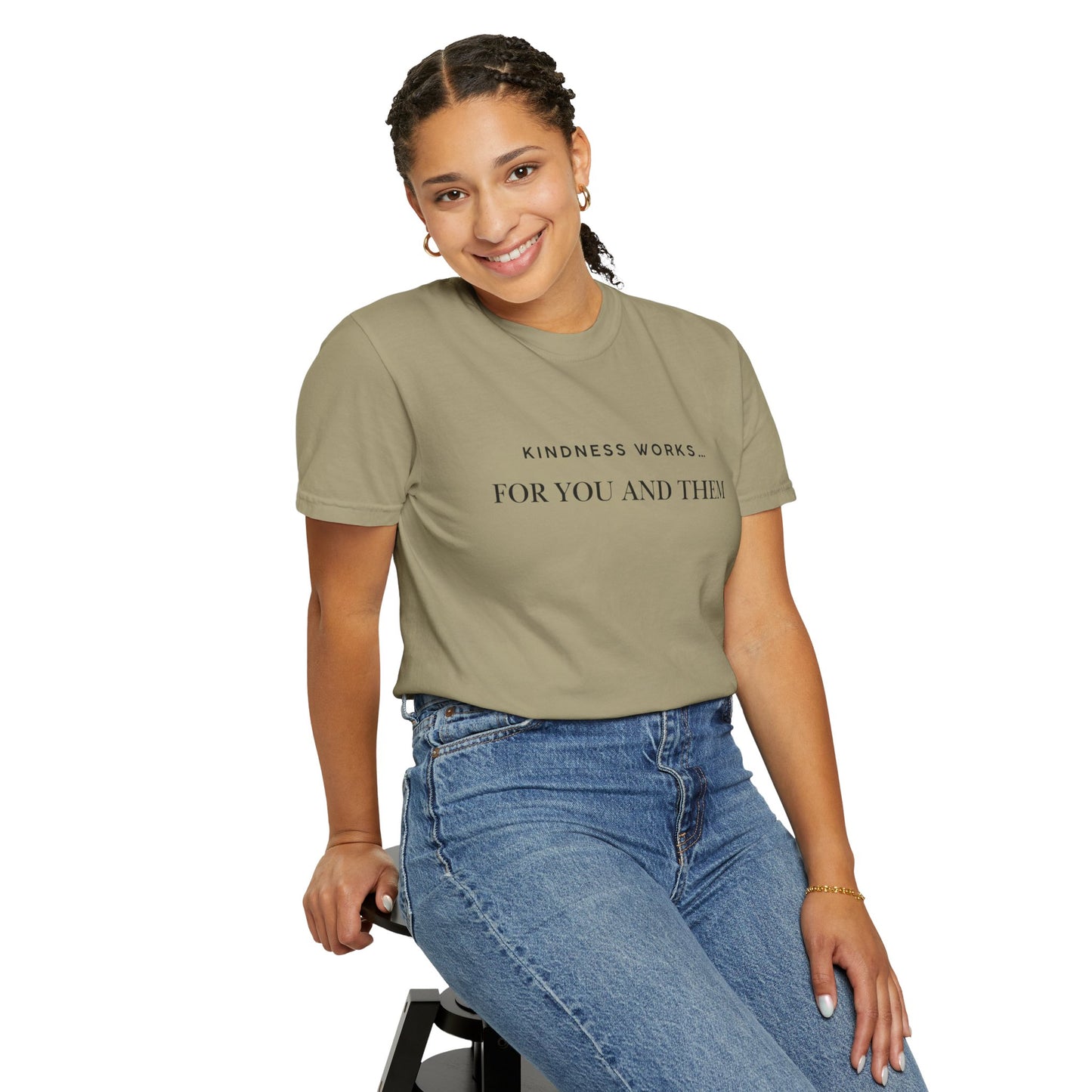 Kindness Quote Unisex Tee, Soft Cotton T-Shirt for Everyday Wear, Gift for Friends, Motivational Apparel, Casual Style, Positive Vibes