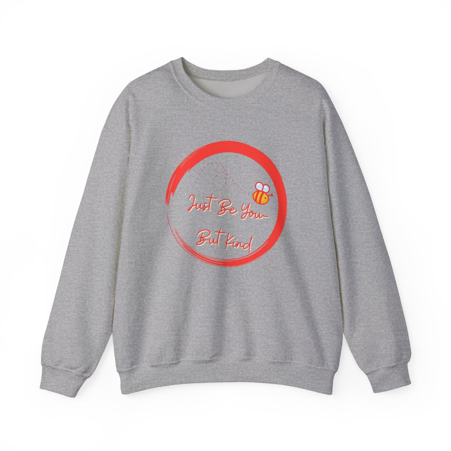Cute Bee Inspirational Sweatshirt, Cozy Gift for Friends, Unisex Crewneck, Spring Vibe, Bee Lover Apparel