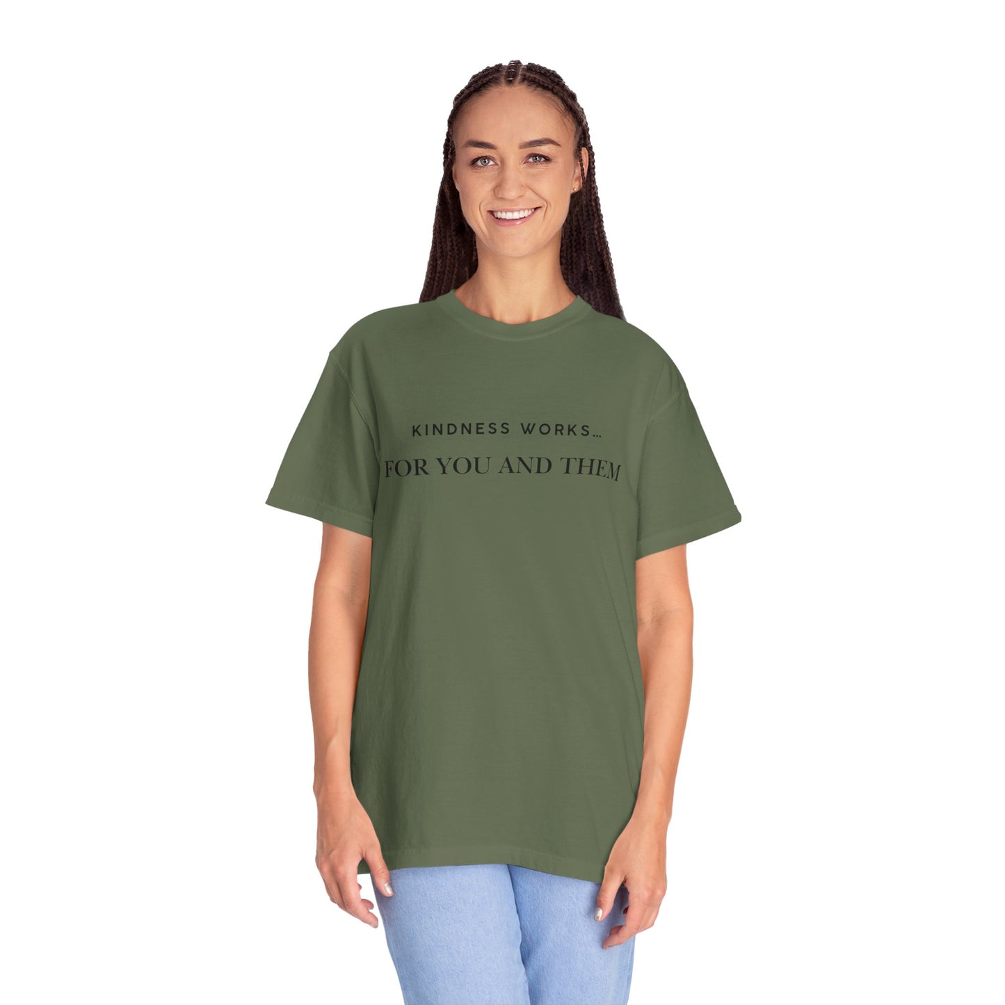 Kindness Quote Unisex Tee, Soft Cotton T-Shirt for Everyday Wear, Gift for Friends, Motivational Apparel, Casual Style, Positive Vibes