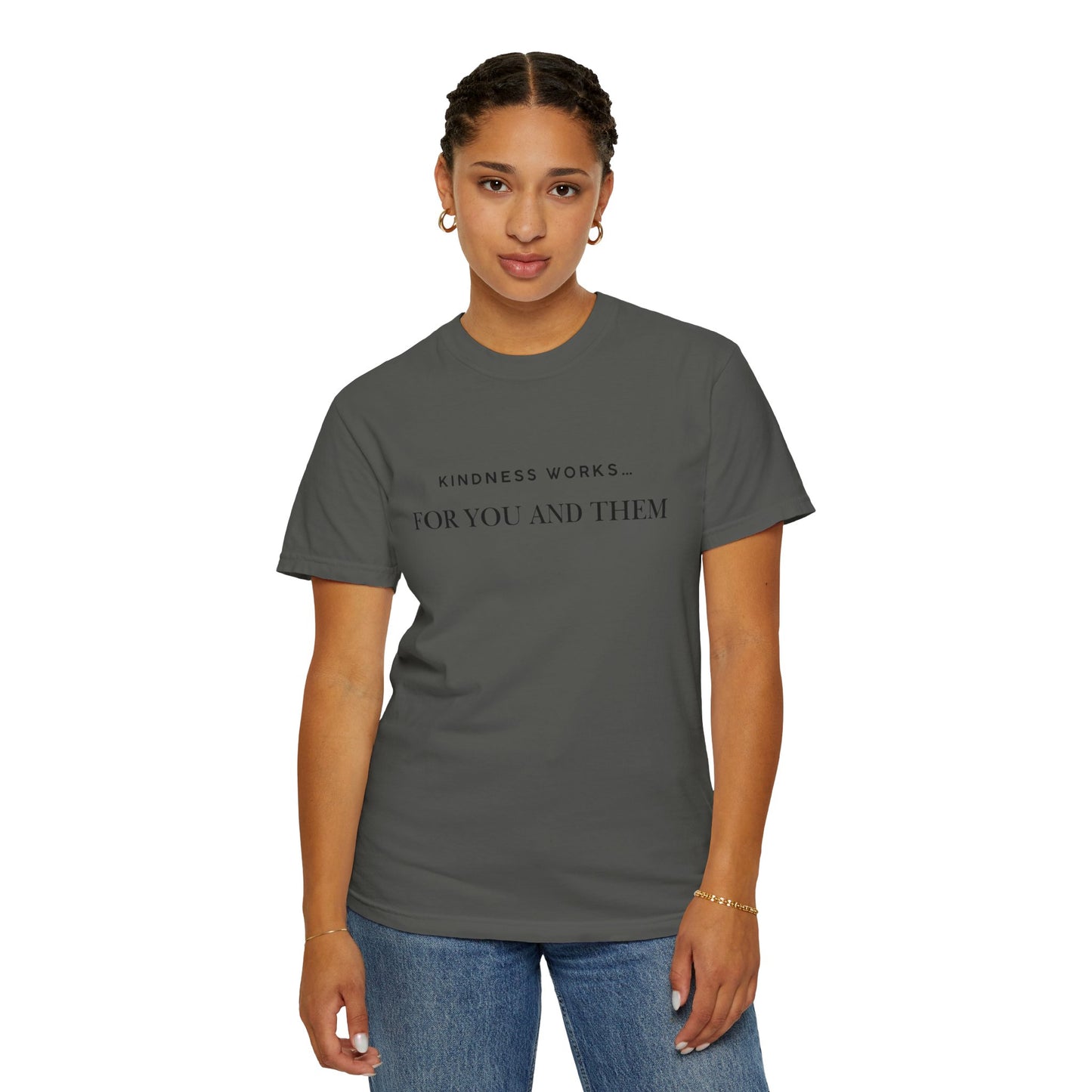 Kindness Quote Unisex Tee, Soft Cotton T-Shirt for Everyday Wear, Gift for Friends, Motivational Apparel, Casual Style, Positive Vibes