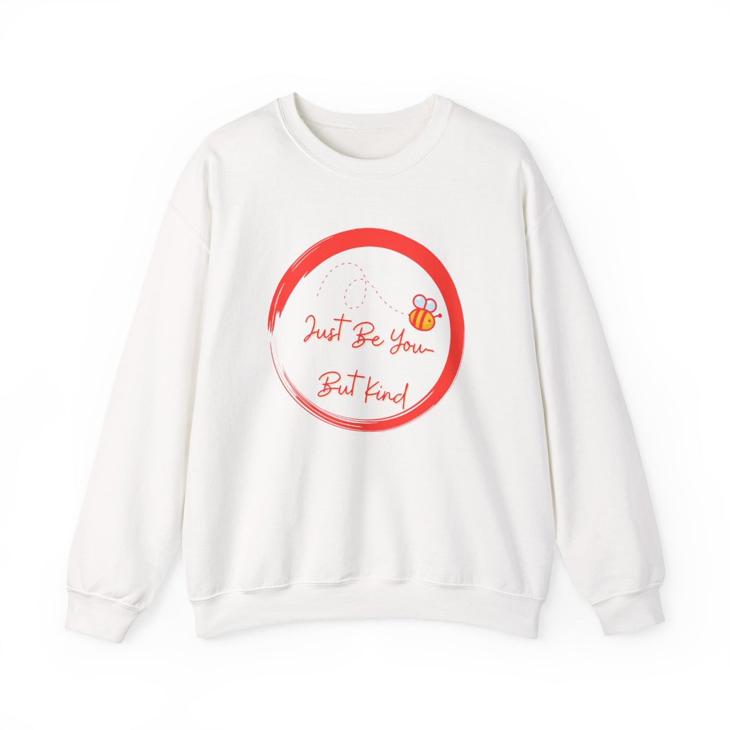 Cute Bee Inspirational Sweatshirt, Cozy Gift for Friends, Unisex Crewneck, Spring Vibe, Bee Lover Apparel