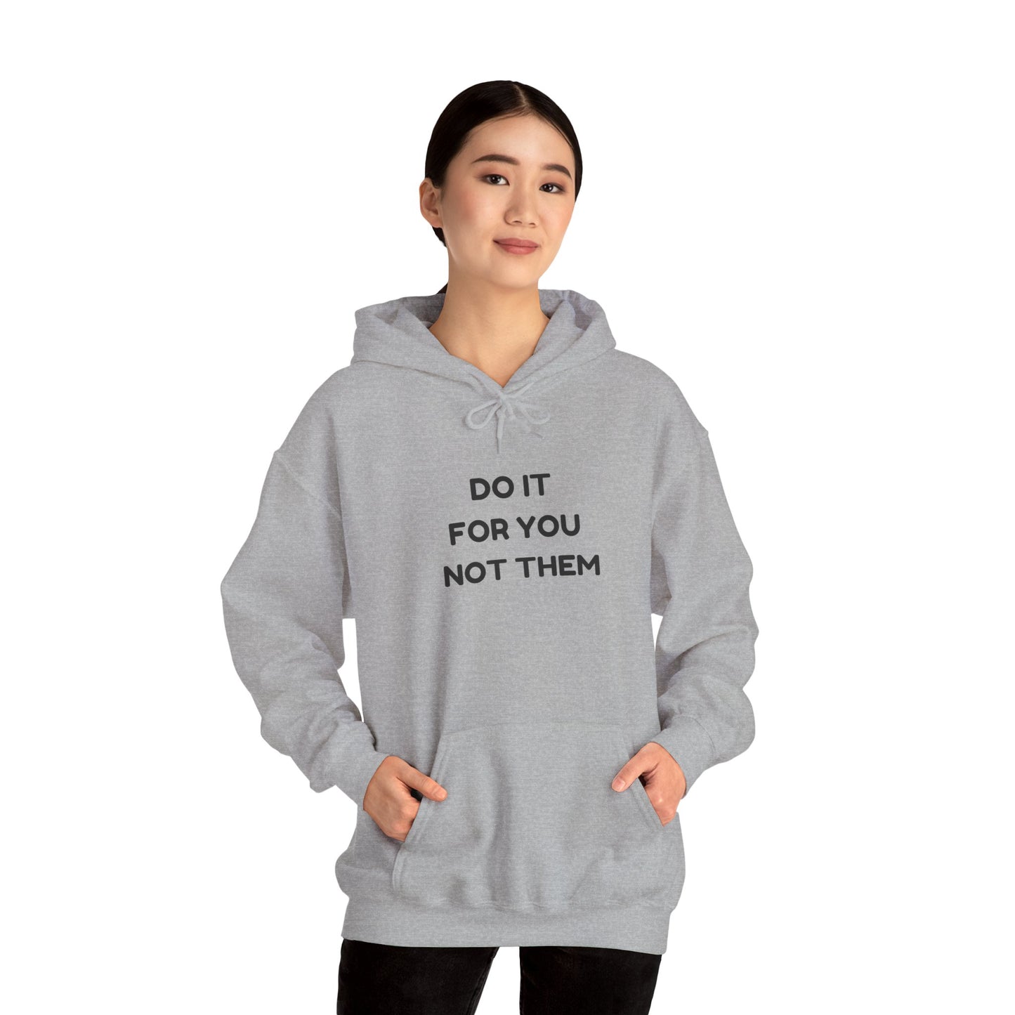 Motivational Hoodie for Self-Love, Unisex Sweatshirt, Cozy Gift for Friends, Inspiring Apparel, Perfect for Relaxation