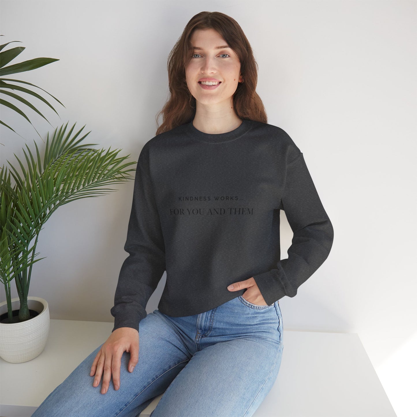 Kindness Crewneck Sweatshirt, Cozy Gift for Friends, Unisex Sweater for All Occasions, Thoughtful Present for Kindness Advocates, [...]