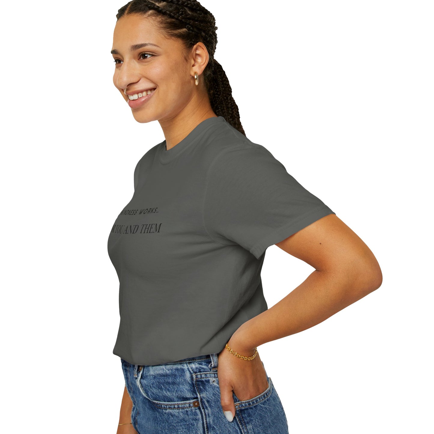 Kindness Quote Unisex Tee, Soft Cotton T-Shirt for Everyday Wear, Gift for Friends, Motivational Apparel, Casual Style, Positive Vibes