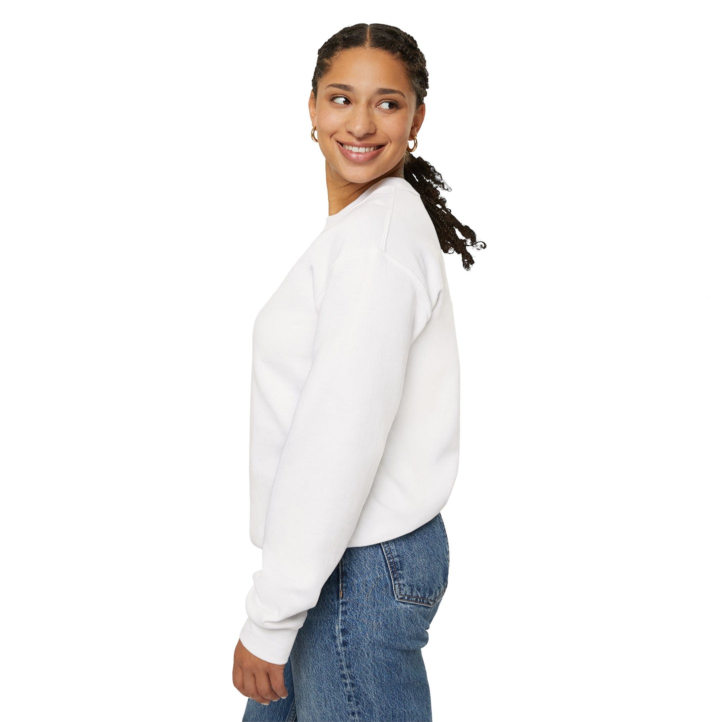 Unisex Crewneck Sweatshirt - Keep It Simple | Casual Wear, Gift for Friends, Cozy Layer, Everyday Comfort, Minimalist Style