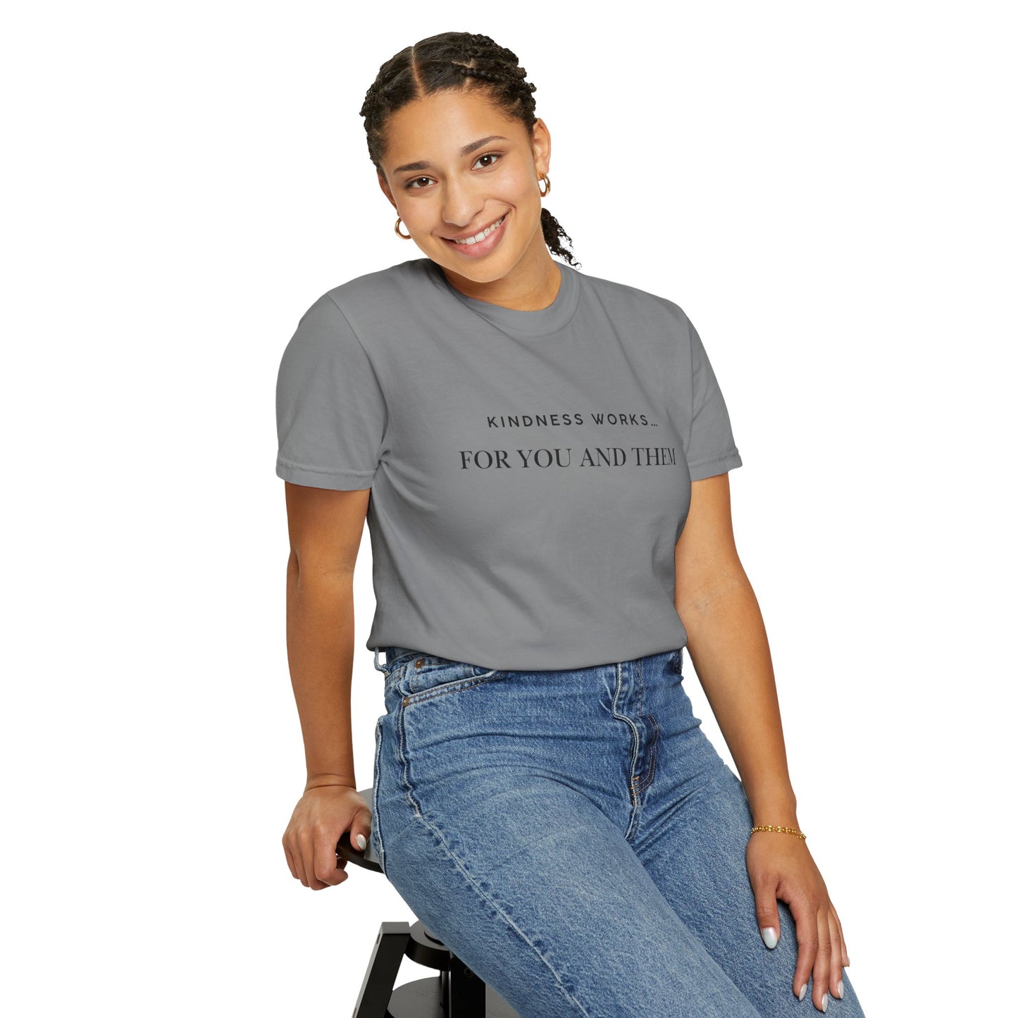 Kindness Quote Unisex Tee, Soft Cotton T-Shirt for Everyday Wear, Gift for Friends, Motivational Apparel, Casual Style, Positive Vibes