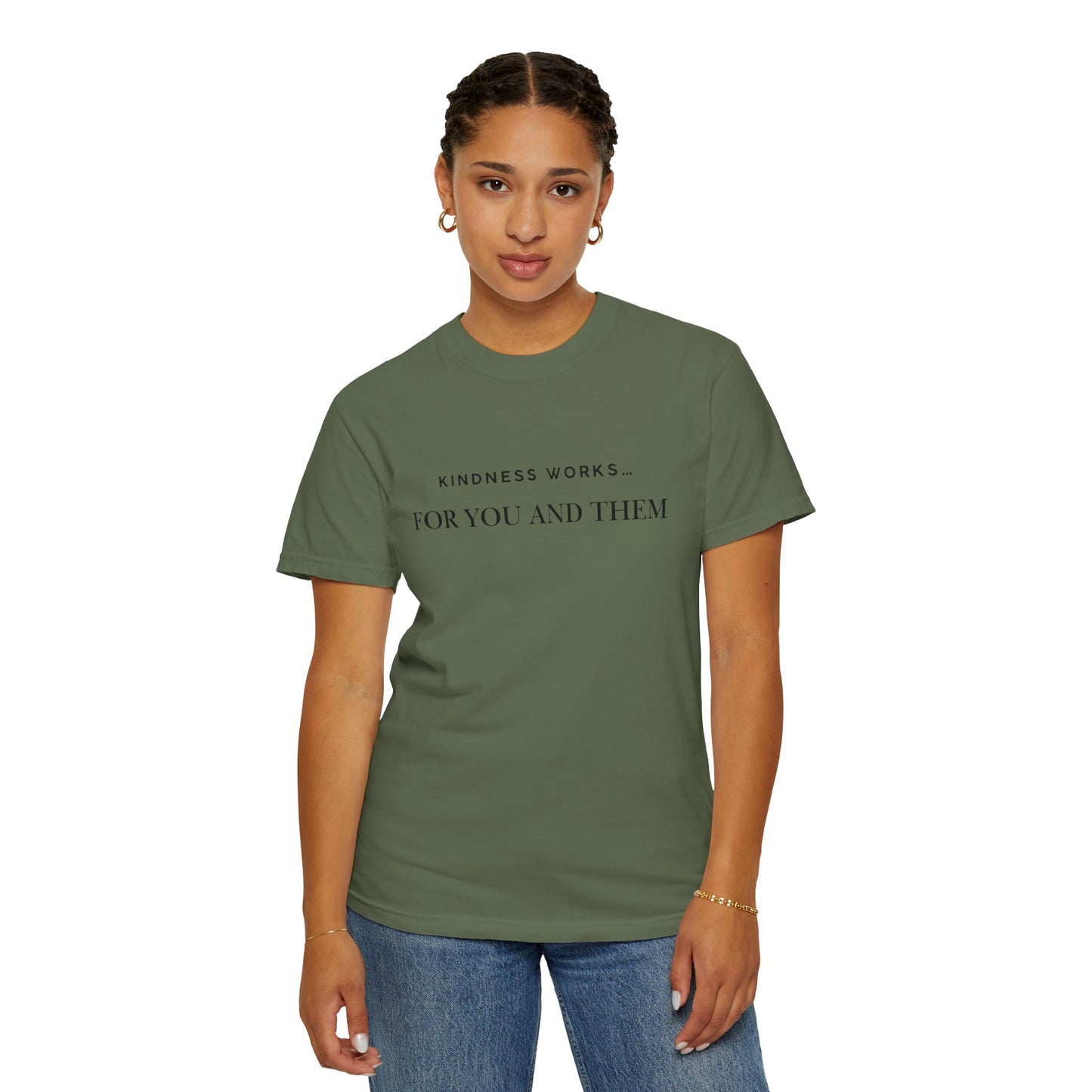 Kindness Quote Unisex Tee, Soft Cotton T-Shirt for Everyday Wear, Gift for Friends, Motivational Apparel, Casual Style, Positive Vibes