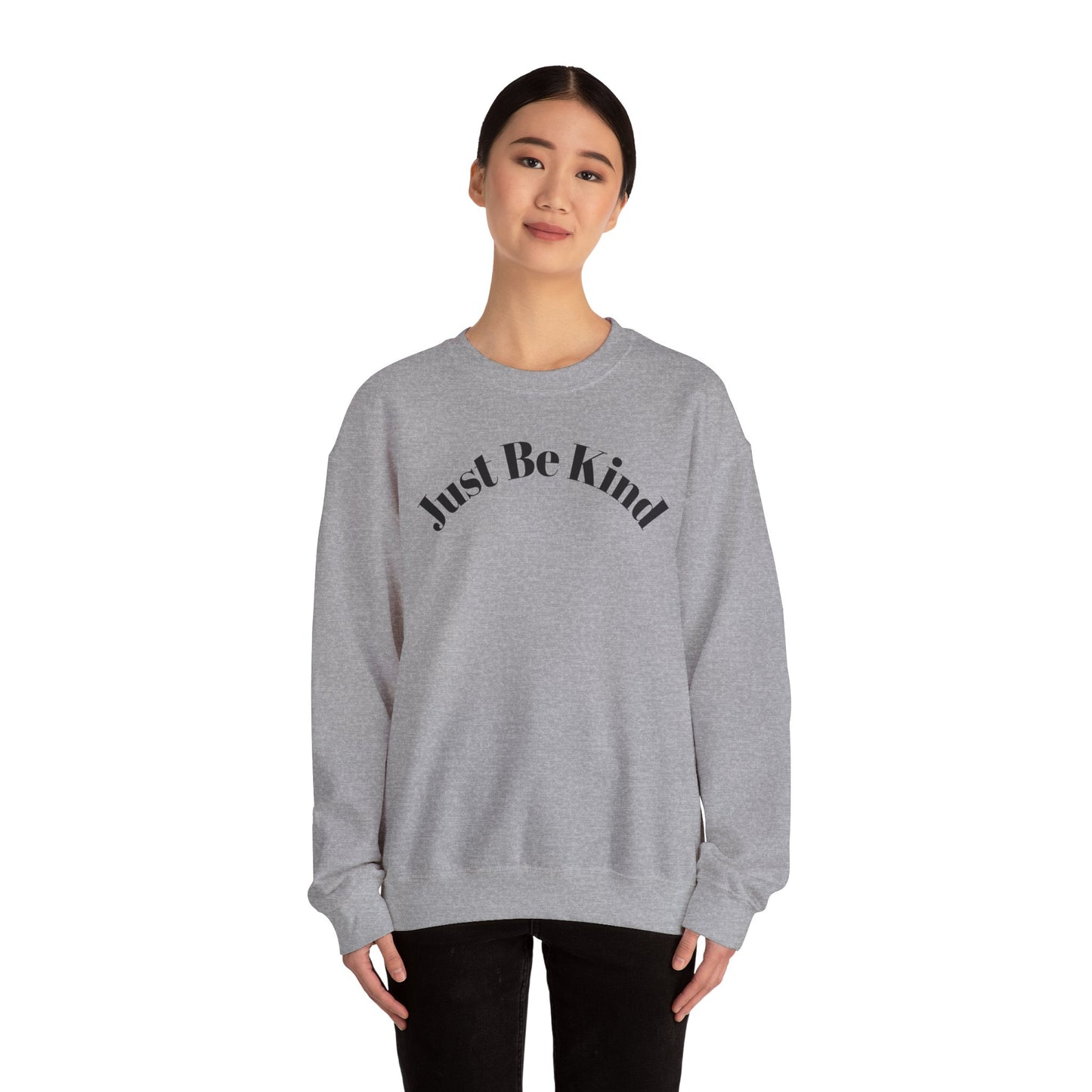 Unisex Heavy Blend™ Crewneck Sweatshirt - Just Be Kind, Cozy Everyday Wear, Perfect Gift for Friends & Family, Inspirational Apparel, [...]