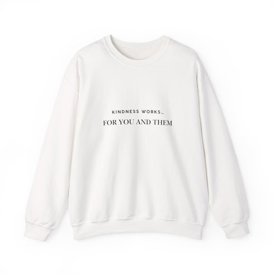 Kindness Crewneck Sweatshirt, Cozy Gift for Friends, Unisex Sweater for All Occasions, Thoughtful Present for Kindness Advocates, [...]