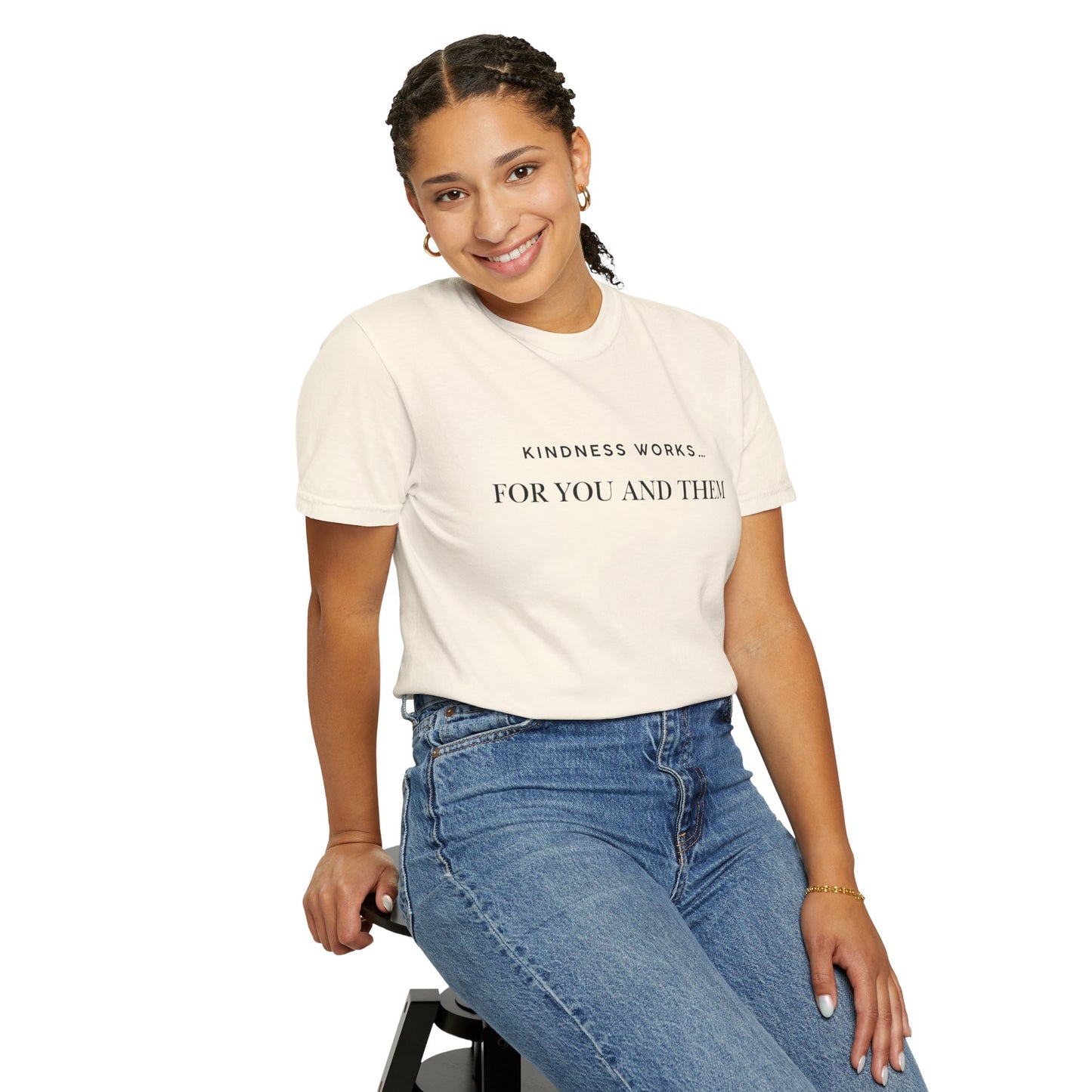 Kindness Quote Unisex Tee, Soft Cotton T-Shirt for Everyday Wear, Gift for Friends, Motivational Apparel, Casual Style, Positive Vibes