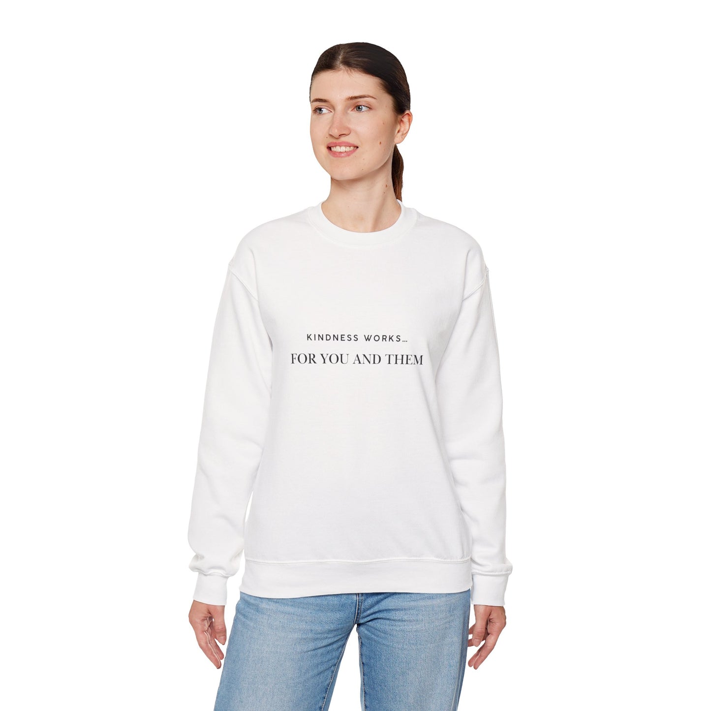 Kindness Crewneck Sweatshirt, Cozy Gift for Friends, Unisex Sweater for All Occasions, Thoughtful Present for Kindness Advocates, [...]