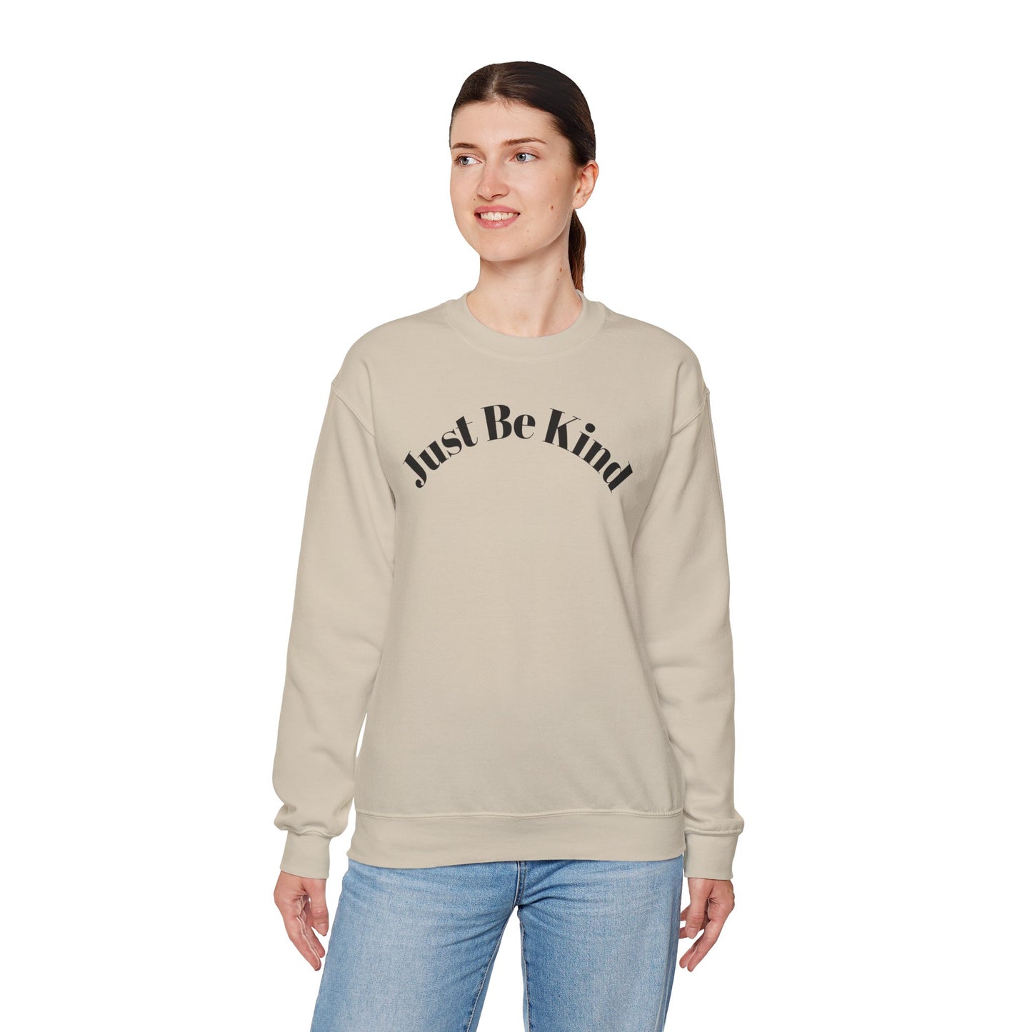 Unisex Heavy Blend™ Crewneck Sweatshirt - Just Be Kind, Cozy Everyday Wear, Perfect Gift for Friends & Family, Inspirational Apparel, [...]