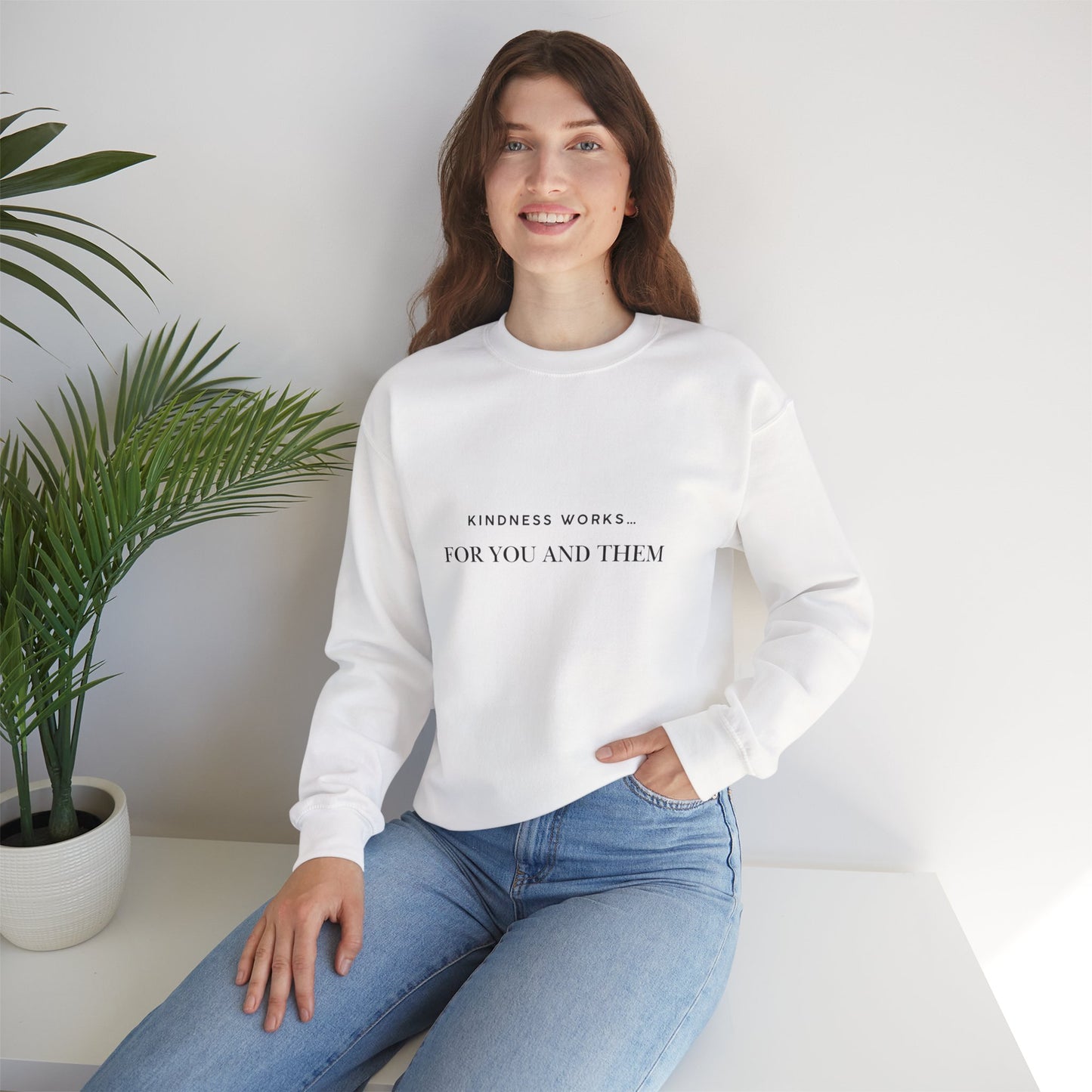 Kindness Crewneck Sweatshirt, Cozy Gift for Friends, Unisex Sweater for All Occasions, Thoughtful Present for Kindness Advocates, [...]