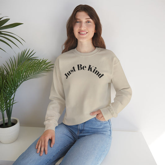 Unisex Heavy Blend™ Crewneck Sweatshirt - Just Be Kind, Cozy Everyday Wear, Perfect Gift for Friends & Family, Inspirational Apparel, [...]
