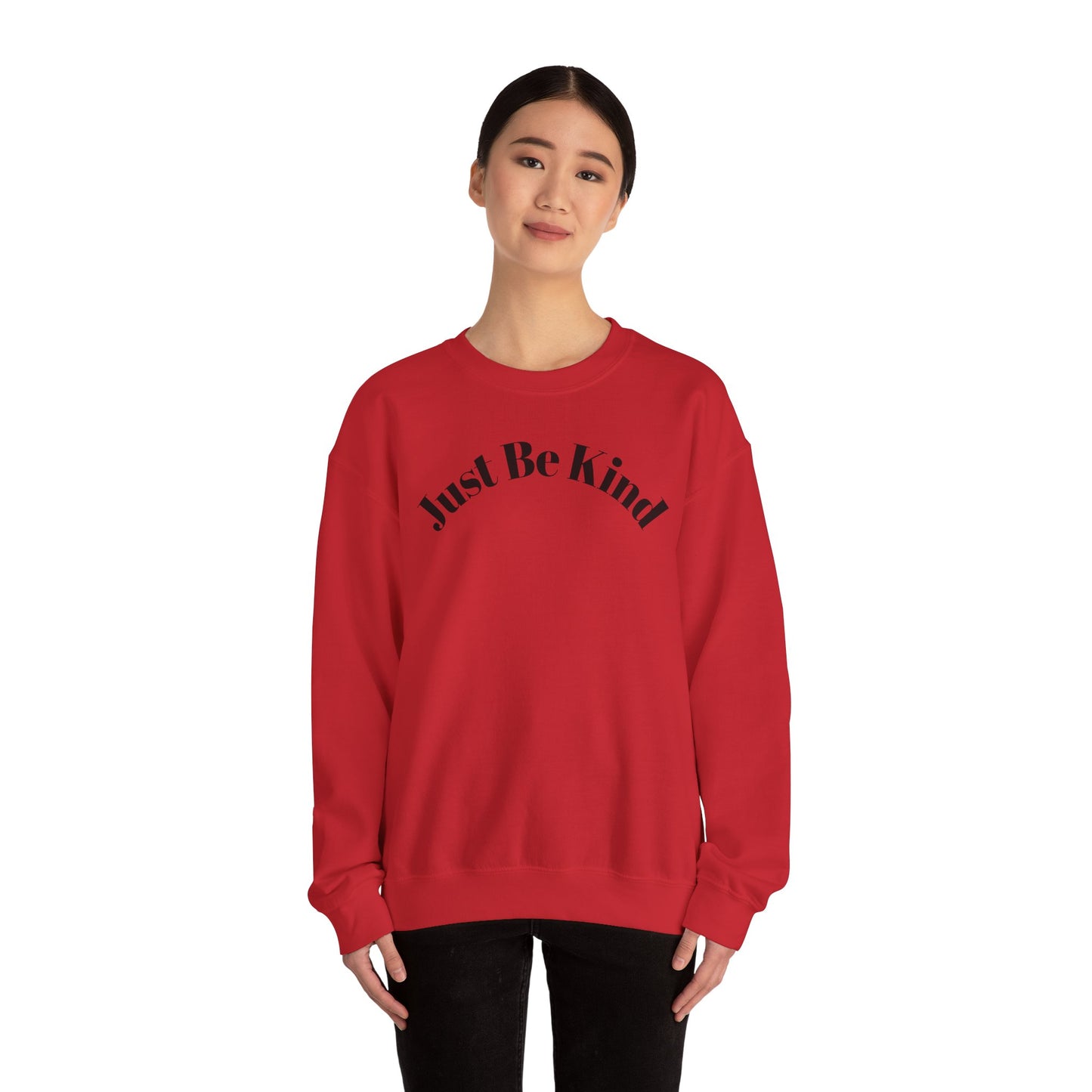 Unisex Heavy Blend™ Crewneck Sweatshirt - Just Be Kind, Cozy Everyday Wear, Perfect Gift for Friends & Family, Inspirational Apparel, [...]