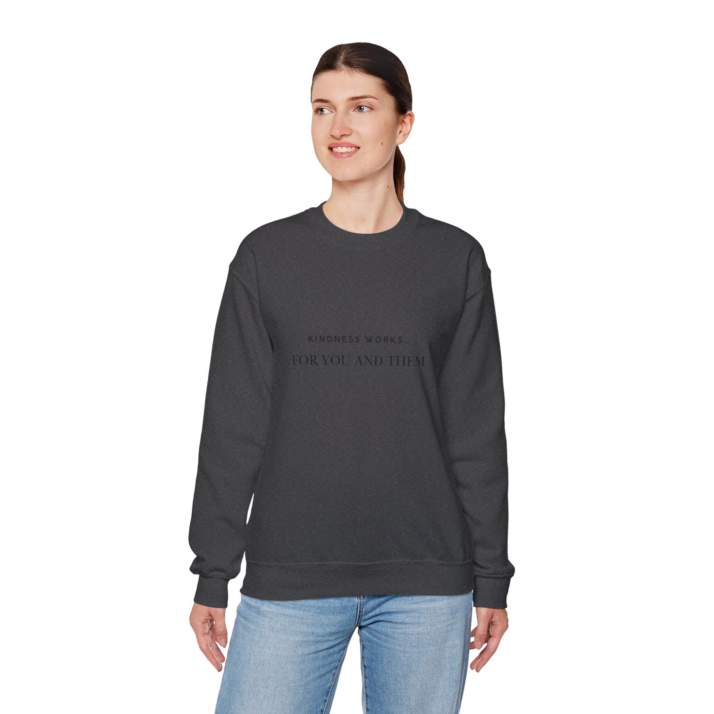 Kindness Crewneck Sweatshirt, Cozy Gift for Friends, Unisex Sweater for All Occasions, Thoughtful Present for Kindness Advocates, [...]