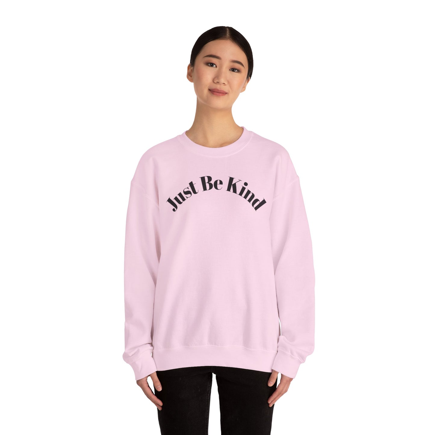 Unisex Heavy Blend™ Crewneck Sweatshirt - Just Be Kind, Cozy Everyday Wear, Perfect Gift for Friends & Family, Inspirational Apparel, [...]