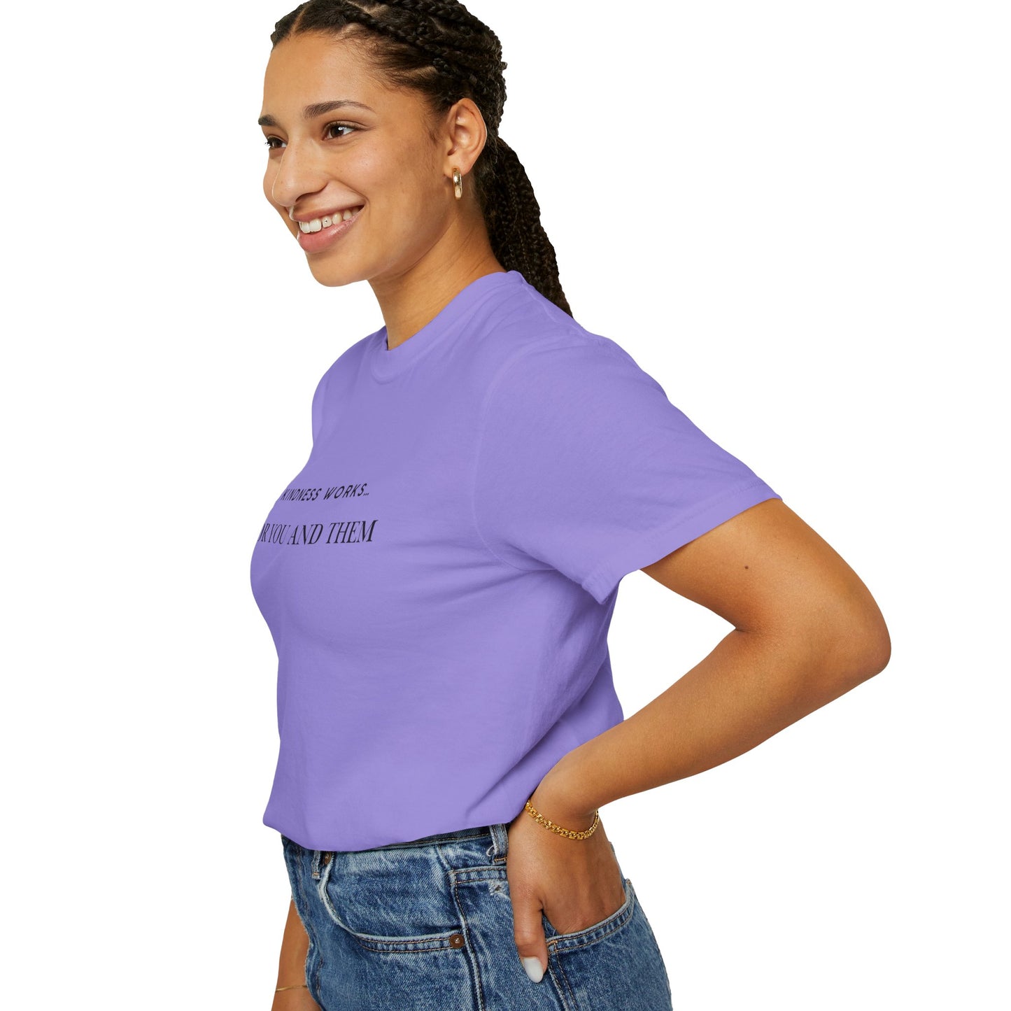 Kindness Quote Unisex Tee, Soft Cotton T-Shirt for Everyday Wear, Gift for Friends, Motivational Apparel, Casual Style, Positive Vibes