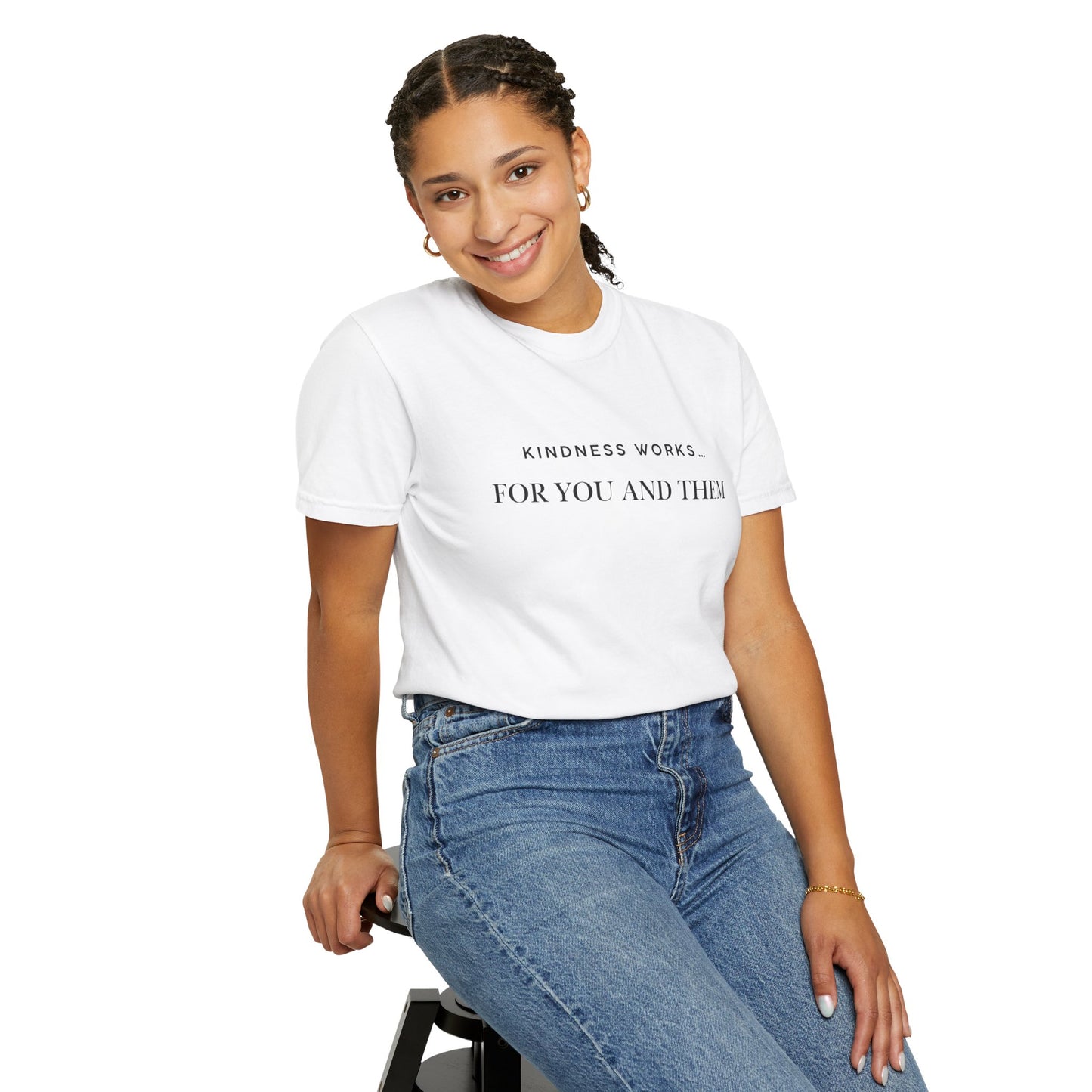 Kindness Quote Unisex Tee, Soft Cotton T-Shirt for Everyday Wear, Gift for Friends, Motivational Apparel, Casual Style, Positive Vibes