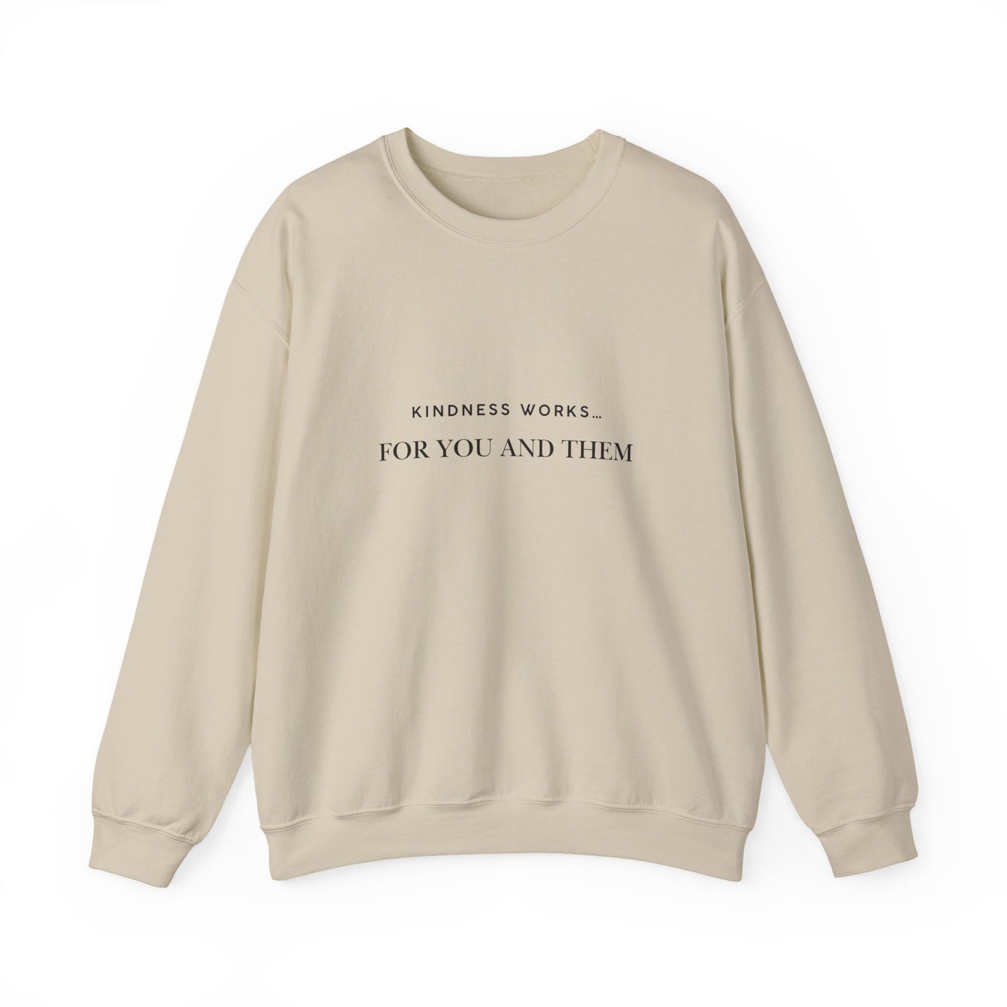 Kindness Crewneck Sweatshirt, Cozy Gift for Friends, Unisex Sweater for All Occasions, Thoughtful Present for Kindness Advocates, [...]
