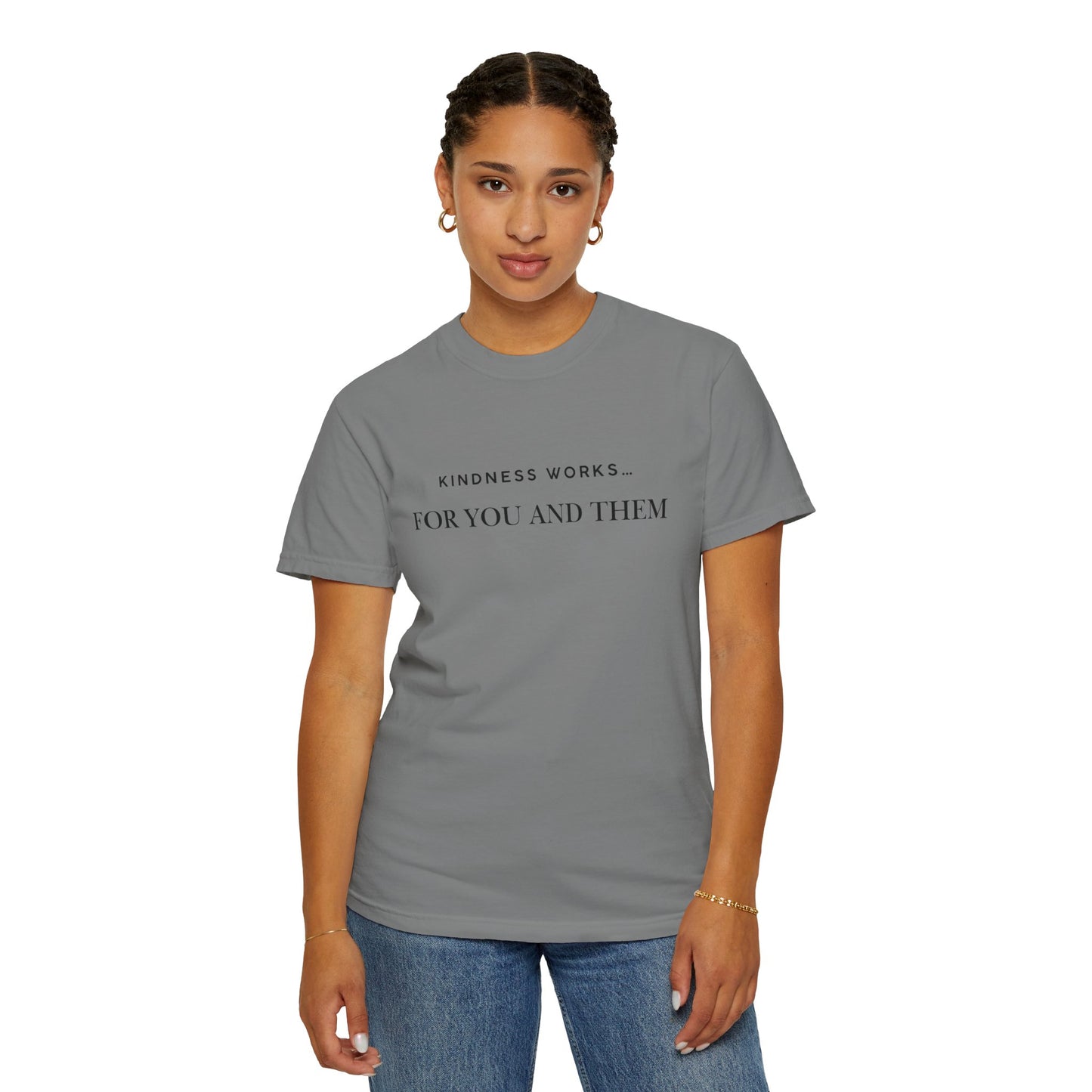 Kindness Quote Unisex Tee, Soft Cotton T-Shirt for Everyday Wear, Gift for Friends, Motivational Apparel, Casual Style, Positive Vibes
