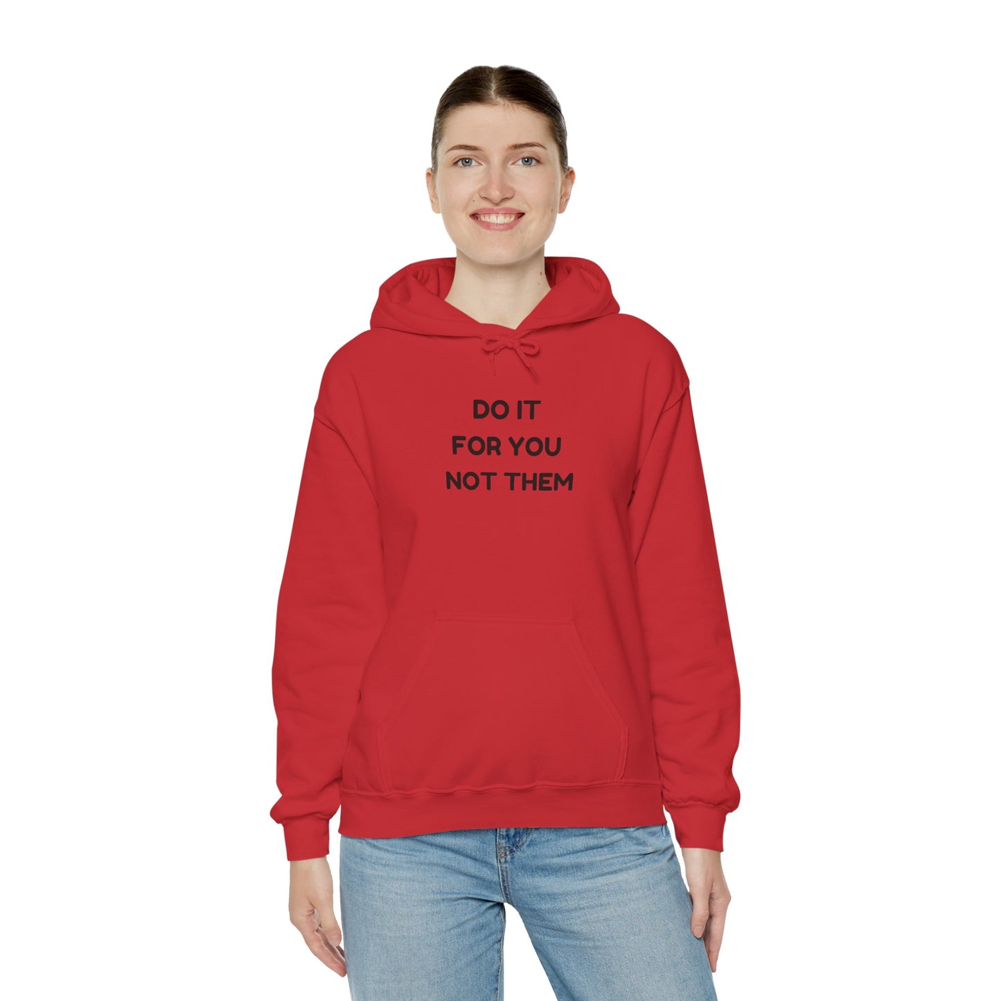 Motivational Hoodie for Self-Love, Unisex Sweatshirt, Cozy Gift for Friends, Inspiring Apparel, Perfect for Relaxation