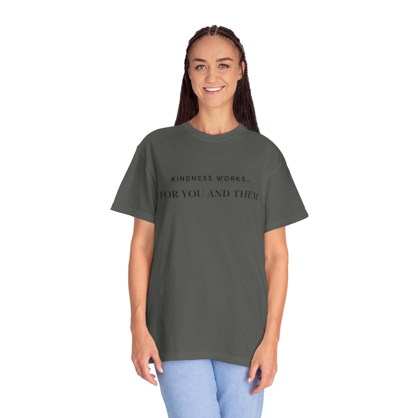 Kindness Quote Unisex Tee, Soft Cotton T-Shirt for Everyday Wear, Gift for Friends, Motivational Apparel, Casual Style, Positive Vibes