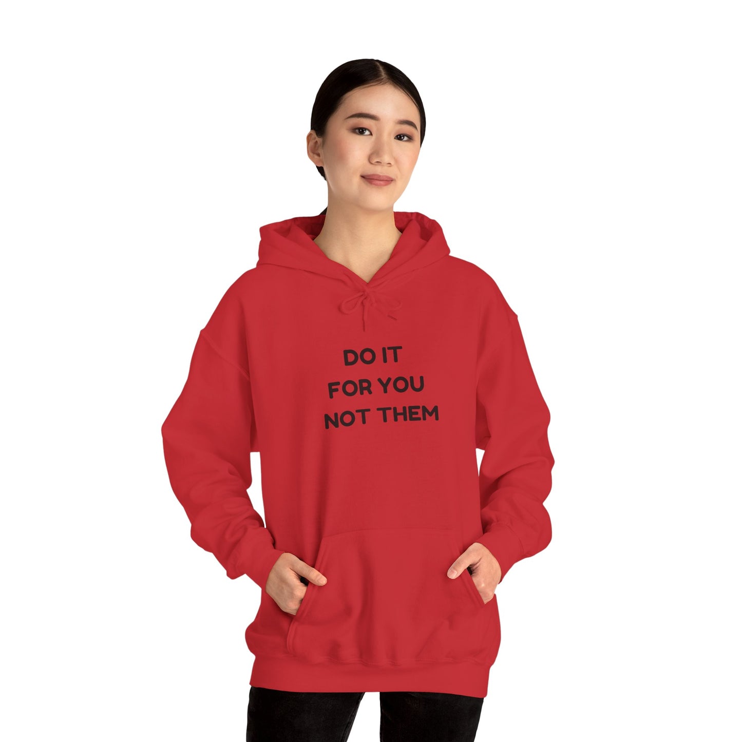 Motivational Hoodie for Self-Love, Unisex Sweatshirt, Cozy Gift for Friends, Inspiring Apparel, Perfect for Relaxation