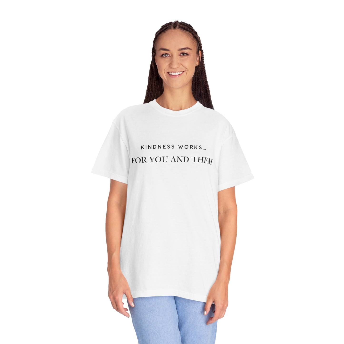 Kindness Quote Unisex Tee, Soft Cotton T-Shirt for Everyday Wear, Gift for Friends, Motivational Apparel, Casual Style, Positive Vibes